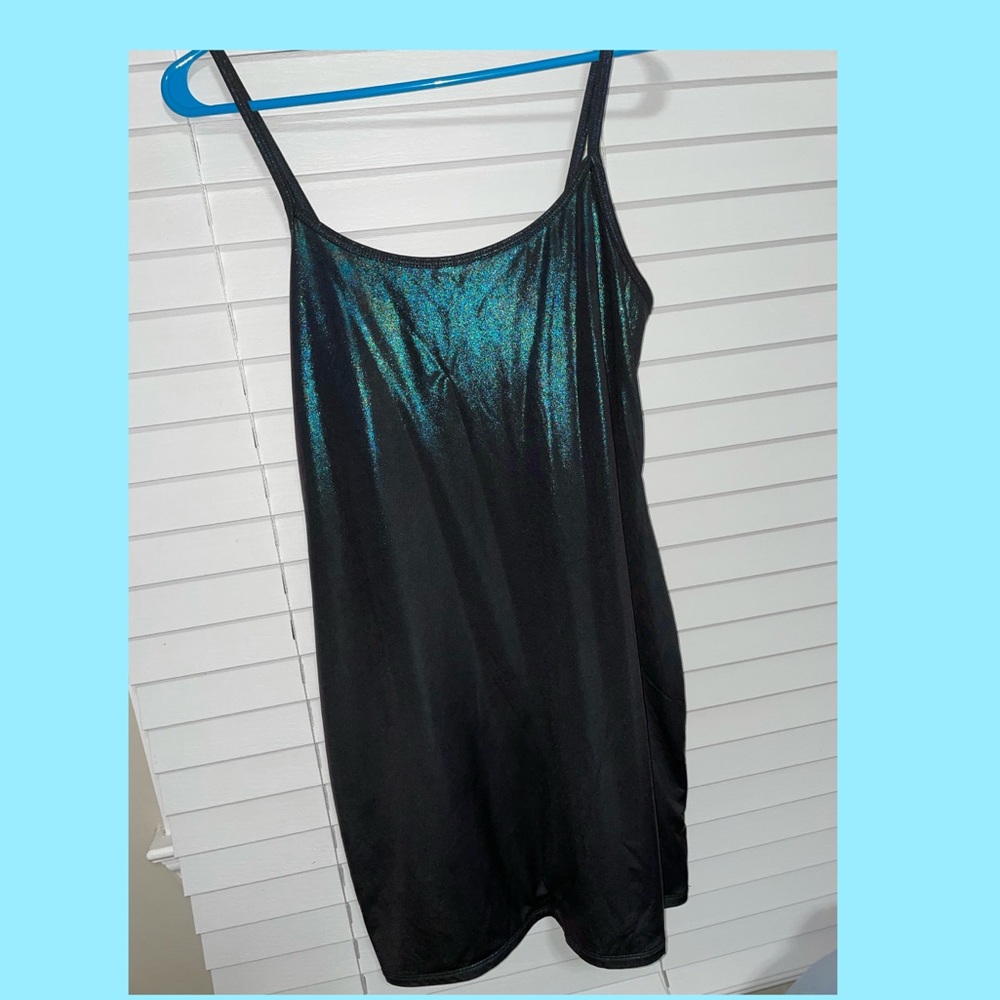 Reflective Mini Dress
